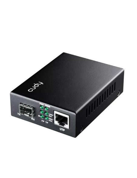 Cudy Mc220 Konwerter Sieciowy 1000 Mbit/S 1310 Nm Pojedynczy Czarny