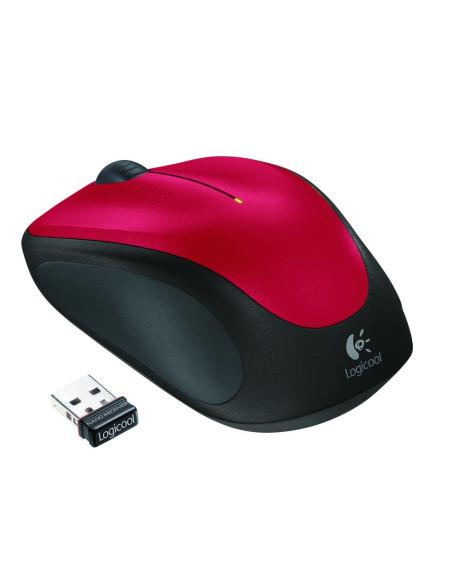 Mysz Logitech M235 910-002496 (Optyczna  1000 Dpi  Kolor Czerwony)