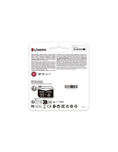 Karta Pamięci Kingston Canvas Go Plus Sdg4/128Gb (128Gb  Class U3, V30  Karta Pamięci)