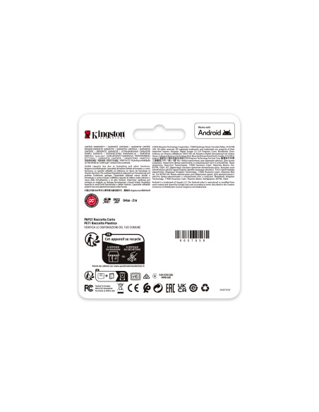Karta Pamięci Kingston Canvas Go Plus Sdg4/128Gb (128Gb  Class U3, V30  Karta Pamięci)