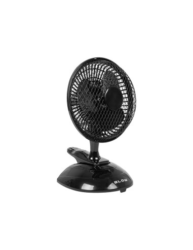 Blow Wentylator Biurkowy 6"/15Cm Klips 25W 2W1 Czarny