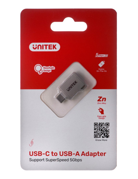 Unitek Adapter Usb-C-Usb-A 3.1 Gen1, M/F, A1025Gni