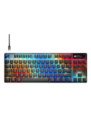 Steelseries Apex Pro Tkl Gen 3 Klawiatura Gaming Usb Us English Czarny