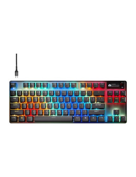 Steelseries Apex Pro Tkl Gen 3 Klawiatura Gaming Usb Us English Czarny