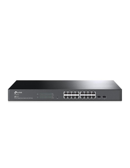 Tp-Link Omada Sg2218 Łącza Sieciowe Zarządzany L2/L2+ Gigabit Ethernet (10/100/1000) 1U Czarny