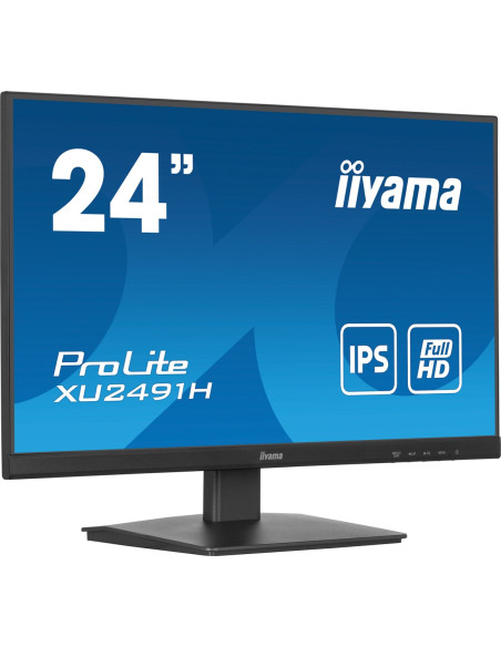 Monitor Iiyama Prolite Xu2491H-B1 - 24" - Płaski Ekran - 60.5 Cm