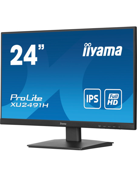 Monitor Iiyama Prolite Xu2491H-B1 - 24" - Płaski Ekran - 60.5 Cm