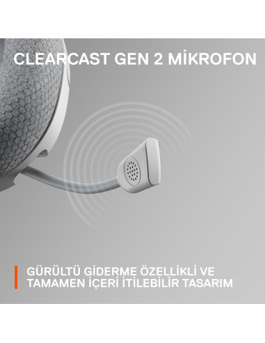 Słuchawki Steelseries Arctis Nova 1P, Szare
