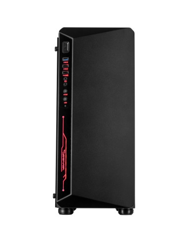 Inter-Tech C-3 Saphir - Wieża - Pc - Atx - Itx - Micro Atx - Stal - Szkło Hartowane - Gaming