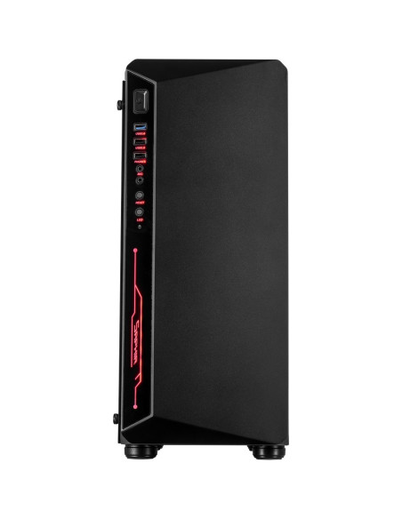 Inter-Tech C-3 Saphir - Wieża - Pc - Atx - Itx - Micro Atx - Stal - Szkło Hartowane - Gaming