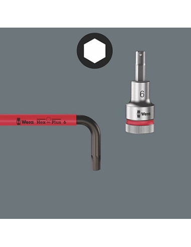 Zestaw Kluczy Trzpieniowych 950/9 Hex-Plus Multicolour 3 9Czr