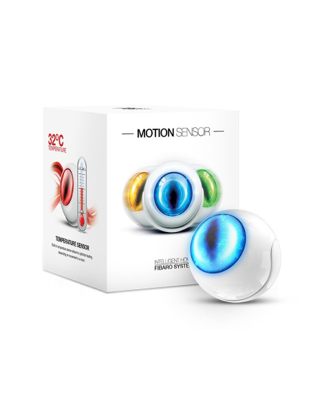 Fibaro Fgms-001-Zw5 Detektor Ruchu Pasywny Czujnik Podczerwieni (Pir) Bezprzewodowy Biały
