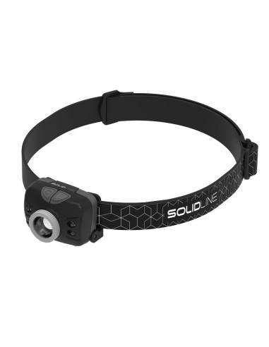 Solid 502205 Latarka Czarny Latarka Czołowa Led