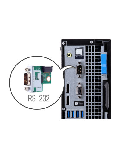 Dell Optiplex 5060 I5-8500 16Gb 256Gb Ssd Sff Win10Pro Dołożony Specjalny Moduł Rs-232 Używany