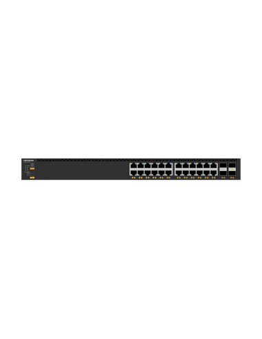 Netgear M4350-24X4V Zarządzany L3 10G Ethernet (100/1000/10000) Obsługa Poe 1U Czarny