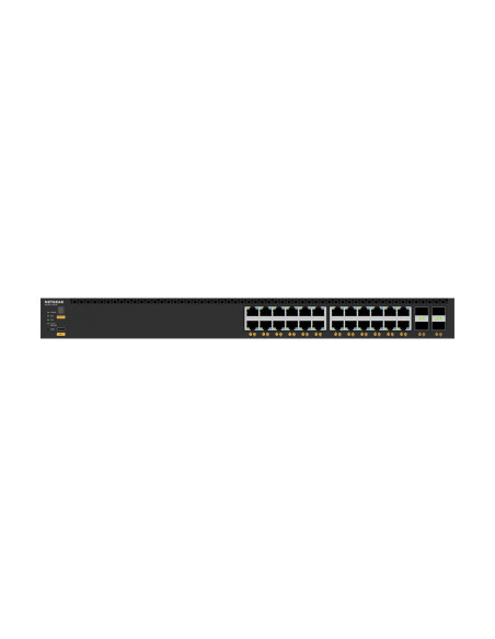 Netgear M4350-24X4V Zarządzany L3 10G Ethernet (100/1000/10000) Obsługa Poe 1U Czarny