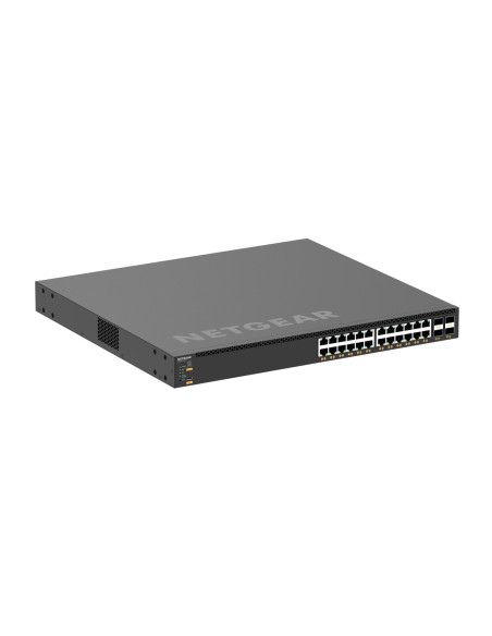 Netgear M4350-24X4V Zarządzany L3 10G Ethernet (100/1000/10000) Obsługa Poe 1U Czarny