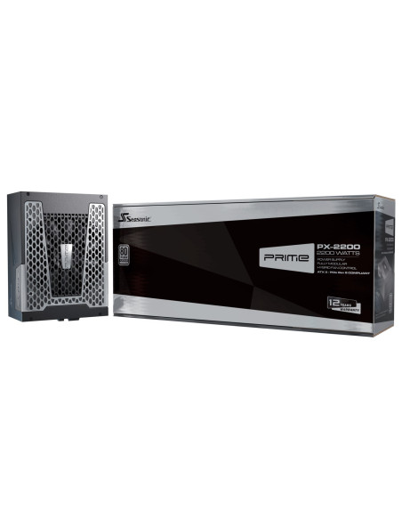 Seasonic Prime Px-2200 Netzteil, 80 Plus Platinum, Vollmodular, Atx 3.1, Pcie 5.1 - 2.200 Watt