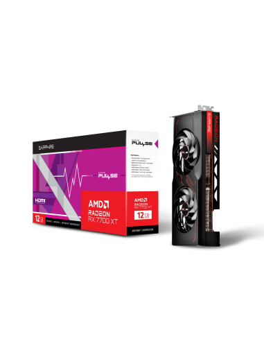 Karta Graficzna Sapphire Radeon Rx 7700 Xt Pulse Gaming Oc 12Gb Gddr6 Dual