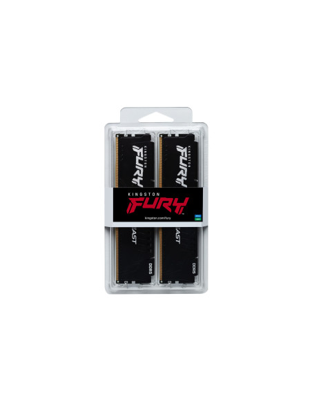 Kingston Ddr5 128Gb 5600Mt/S Cl36 Dimm Kitx2 Fury Beast Black