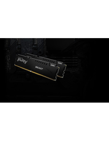 Kingston Ddr5 128Gb 5600Mt/S Cl36 Dimm Kitx2 Fury Beast Black