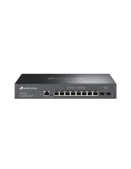 Tp-Link Omada Sg3210X-M2 Łącza Sieciowe Zarządzany L2+ 2.5G Ethernet (100/1000/2500) 1U Czarny