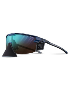 Okulary Julbo Ultimate Cover - Matowy Ciemny Niebieski| Reactiv Performance 2-4 Dl Bleu