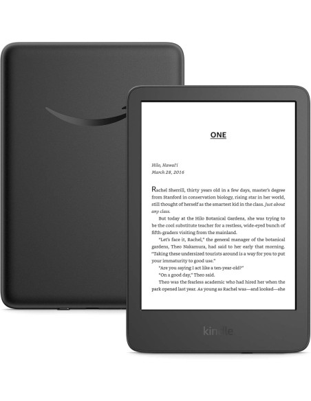 Amazon Kindle 6” 11. Generacji B0Cp32Jg8B Czytnik E-Booków 16 Gb Wi-Fi Czarny