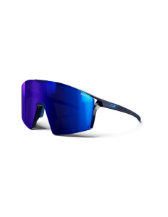 Okulary Fotochromowe Na Rower Julbo Edge - Reactiv 1-3 Hc - Matt Blue/Blue