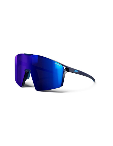 Okulary Fotochromowe Na Rower Julbo Edge - Reactiv 1-3 Hc - Matt Blue/Blue