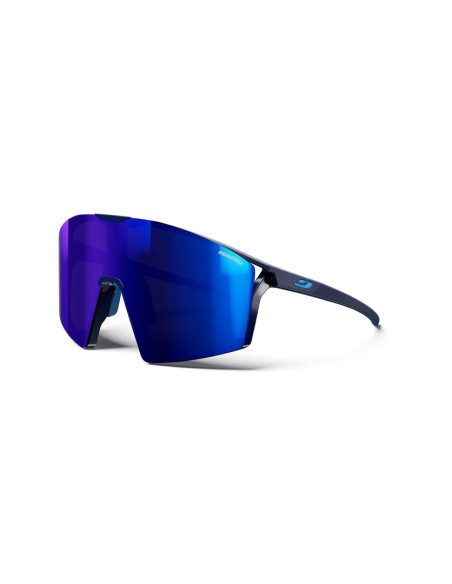 Okulary Fotochromowe Na Rower Julbo Edge - Reactiv 1-3 Hc - Matt Blue/Blue