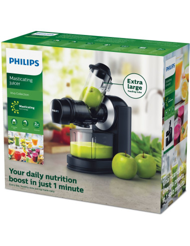 Wyciskarka Wolnoobrotowa Philips Hr1889/70 (150W  Kolor Czarny)