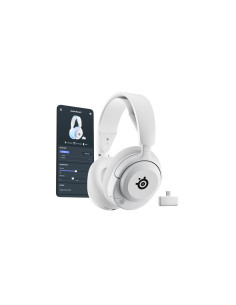 Steelseries Arctis Nova 5P Wireless Zestaw Słuchawkowy Bezprzewodowy Opaska Na Głowę Gaming Usb Type-C Bluetooth Biały