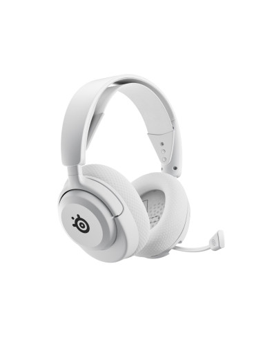 Steelseries Arctis Nova 5P Wireless Zestaw Słuchawkowy Bezprzewodowy Opaska Na Głowę Gaming Usb Type-C Bluetooth Biały