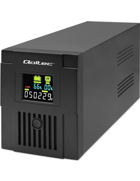 Qoltec Zasilacz Awaryjny Ups Line Interactive | Monolith | 1500Va | 900W | Lcd | Usb