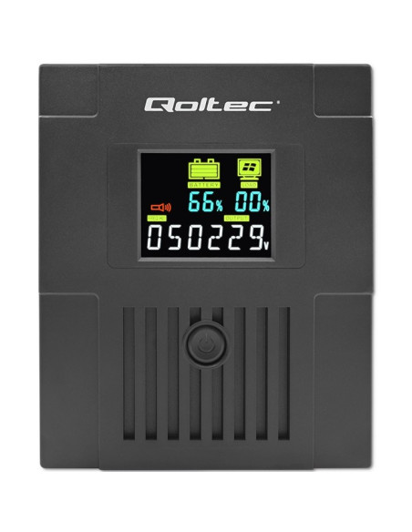 Qoltec Zasilacz Awaryjny Ups Line Interactive | Monolith | 1500Va | 900W | Lcd | Usb