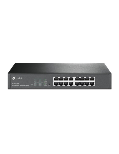 Tp-Link Tl-Sg1016De Zarządzany L2 Gigabit Ethernet (10/100/1000) 1U Czarny