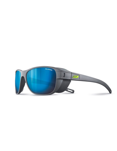 Okulary Julbo Camino M - Matowy Ciemny Szary| Polarized 3 Flash Bleu