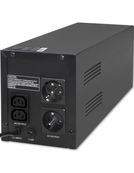 Qoltec Zasilacz Awaryjny Ups Line Interactive Monolith | 1200Va | 720W
