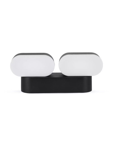 Kinkiet Ścienny V-Tac Vt-814 Obrotowy 12W Led Ip65 3000K 1100Lm (Sku 8293) Czarny