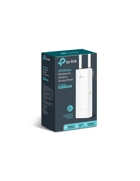 Tp-Link Omada Eap110-Outdoor 300 Mbit/S Biały Obsługa Poe