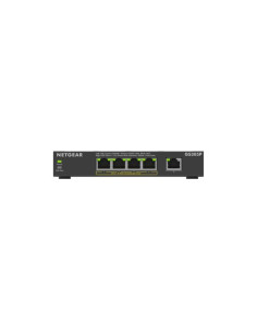 Switch Netgear Gs305P-300Eus 5P Poe 63W (Poe+: 4P) Unmanaged Gigabit 2