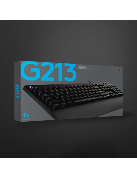 Klawiatura Logitech  920-008093 (Mechaniczna  Usb 2.0  (Us)  Kolor Czarny)