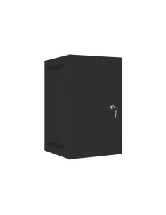 Lanberg Szafa Wisząca 10" 9U (280X310, Czarna) Drzwi Stalowe