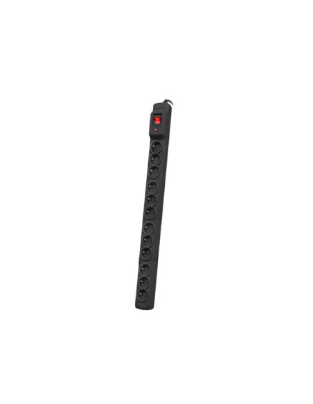 Listwa Zasilająca Rack 19" Armac Multi M12/10A 3M 12X 230V Pl Montaż Pionowy Czarna