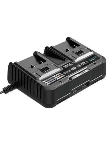 Dedra Ładowarka Podwójna 18V 2X2,3A