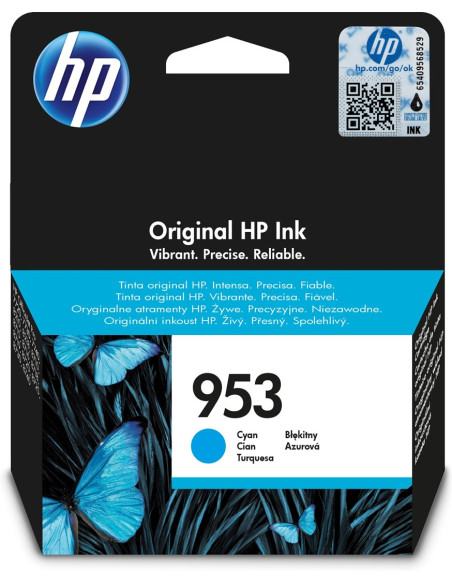 Hp Oryginalny Błękitny Wkład Atramentowy 953