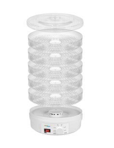 Suszarka Do Grzybów, Warzyw I Owoców Greenblue Gb190 (250W  Kolor Biały) 2