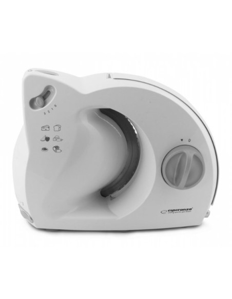 Krajalnica Elektryczna Esperanza Prosciutto Ekm017W (150W  Kolor Biały)