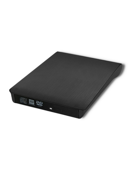 Qoltec 51857 Nagrywarka Dvd-Rw Zewnętrzna |Usb 3.0 | Czarna